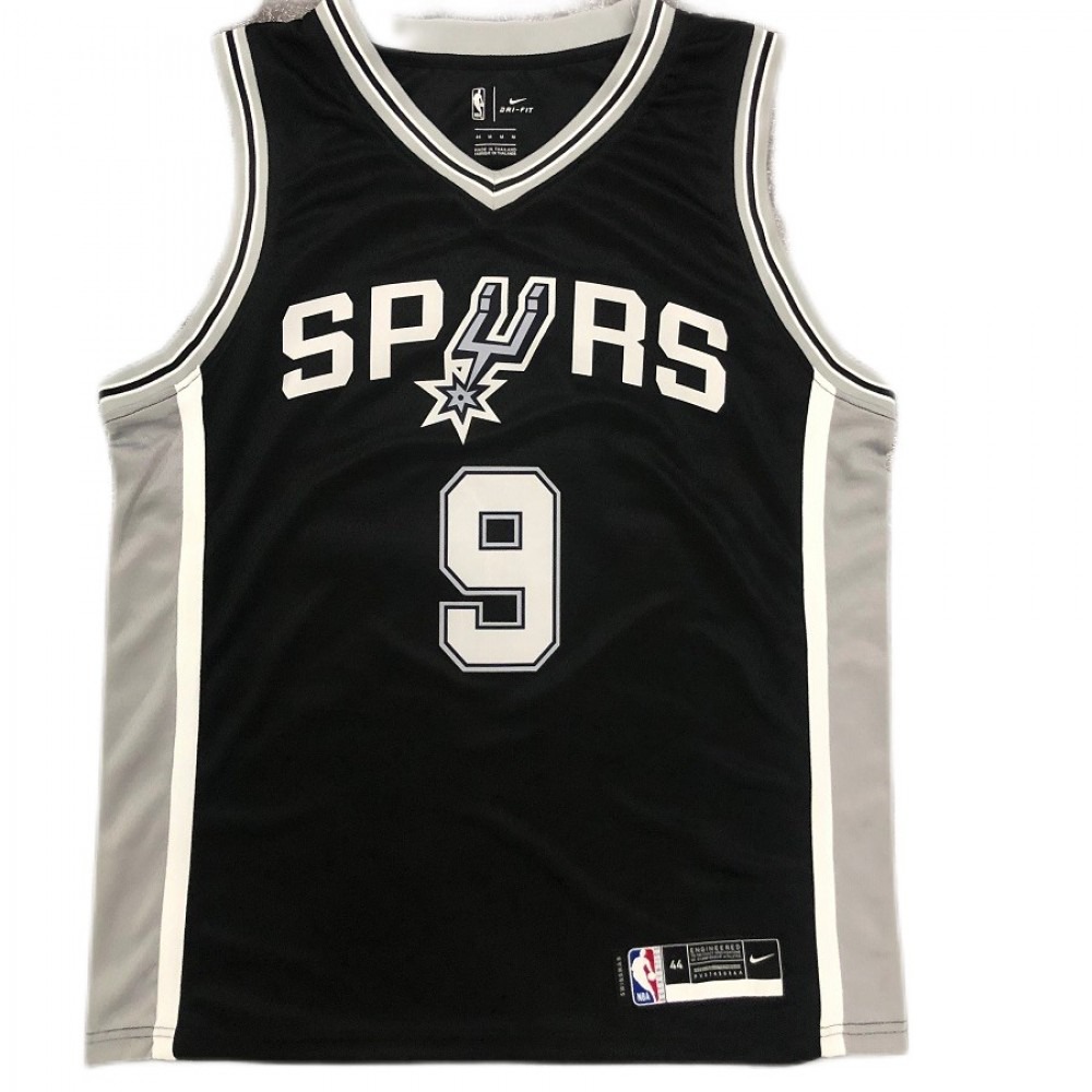 Men's San Antonio Spurs Tony Parker #9 Black 2020/21 Swingman Jersey - Icon Edition-Pro Kit Vault | Brand New 26/27 Sports Jerseys